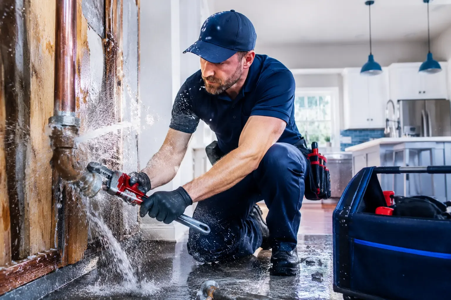 Local emergency pipe repair professionals in Justice, WV